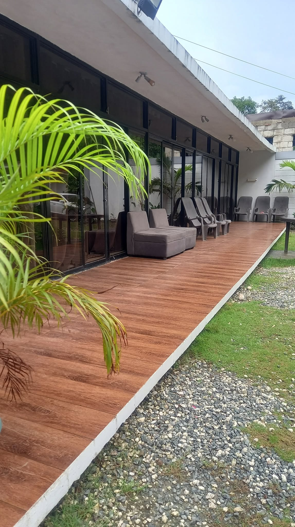 Casa Fria deck and outdoor seating